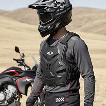 1pc Motorcycle Armor, Black Off-Road Motorcycle Armor, Motorcycle Protective Gear Backpack, Chest & Back Protector For Motorcycle Racing, Knee & Elbow Pads, Essential Motorcycle Chest & Back Protector For Riders, Gift For Motorcycle Riders (Men & Women) - A - View 5