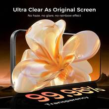 Pelindung Layar Kaca Tempered 9D Full Screen, Kompatibel dengan iPhone 18 Pro/18 Pro Max/17 Pro Max/17 Air/16 Pro Max/16E/15/14 Plus/13/12 Mini/11 Pro Max/X/XS Max, Aplikasi Film Penghilang Debu Otomatis, Definisi Tinggi dan Transparansi Tinggi, Anti Sidik Jari dan Anti Gores, 9H Tahan Ledakan yang Ditingkatkan, Pemasangan Cepat Bebas Gelembung, Perlindungan Tepi Cakupan Penuh, Pelindung Layar Ramah Casing Ponsel - Clear - View 6