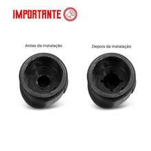Kit Base Coifa + Bola Manopla Alavanca de Câmbio Celta Corsa Classic Prisma - A - Visão 10