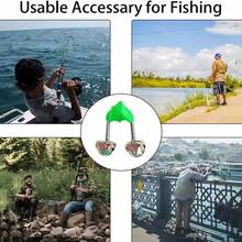 5/10/15/20/25/30Pcs Clip-On Double-Sound Fishing Alarm Bells, Suitable For Fishing Rods, Sea Fishing Rods, Fishing Use, Battery Not Included - A - View 8