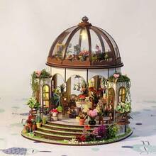 Acrylic House Kit, Home Decor And Creative Gift - Perfect For Birthday, Easter, Mother's Day, Valentine's Day And Other Holidays, Spring Decoration - B - View 3