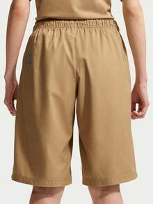 Nike Celana Pendek Tenun Panjang Wanita AS W NSW LONGLINE SPD IW1216-242 - Biji cokelat - View 2
