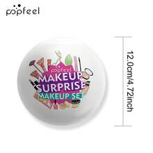 Popfeel Makeup Set Full Multi‑Piece Cosmetic Kit Contains Eyeshadow Lip Products Concealer Blush Beauty Sponge And Brushes For Daily Party Makeup Choice Official Affordable Makeup - Brown - View 2