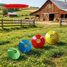 1 Set (36/18/14/12/8/4/2pcs) Football Training Equipment Set; Includes 3 Meters 6-Section Adjustable Jump Rope Ladder; Equipped With Football Training Marker Discs; Suitable For Speed, Agility Training Football Auxiliary Product, Football Accessories For Boys' Sports. - Multicolor - View 21