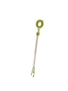 1/2pcs 3-In-1 Retractable Cat Grooming Tool (3 Colors Available): Equipped With Facial Massage/Scratching Stick And Interactive Cat Teaser; Suitable For Indoor Cats; Includes Gentle Pet Dehairing Brush; No Battery Required - Multicolor - View 12