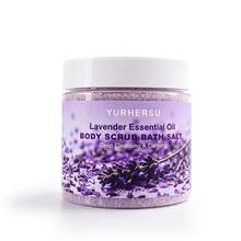 Lavender Essential Oil Exfoliating Bath Salts, Gentle Exfoliation, Lavender Scent Soothing, Soft And Fragrant Skin After Bath, 200g - Lavender Bath Salts - View 6