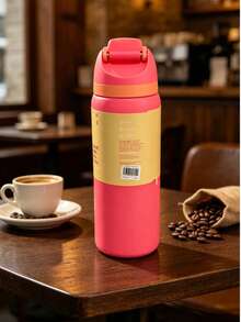 Cangkir Stainless Steel Lurus untuk Luar Ruangan Terbaru, Tersedia Berbagai Warna, Desain Sederhana & Modis, Efisiensi Tinggi - Multiwarna 32oz - View 14