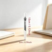 White Marker Pen - Neutral Pen - Suitable For Calligraphy, Labeling, Office And Art Supplies, Artistic Creation Pen - A - View 3