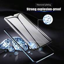 3in1 Is Suitable For 10A Screen Protector, Hand-Painted Flower Dropper, Dot Drill Phone Case, Fingerprint Unlock Full Screen Tempered Film, And Lens Film Combination For Pixel 10 Pro Pixel 11 Pro Pixel 11 Pro XL - Black #3IN1 - View 5