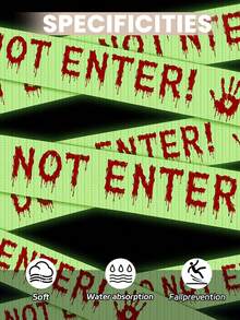 1-Pc Halloween Outdoor Non-Slip Doormat, Bathroom Mat, Kitchen Mat, Decorative Rug, Multi-Functional Mat, Hallway Rug, Soft, Convenient, Slip-Resistant, Kitchen Indoor/Outdoor Entrance, Bedroom, Home Decoration, Machine Washable. - Multicolor - View 4