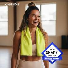 Original Cooling Towel - Soft, Durable Microfiber - Cools Up To 2 Hours - UPF 50 Sun Protection - Machine Washable - SafetyYellow - View 6