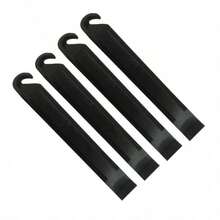 4pcs Bicycle Tire Levers, Mountain Bike Road Bike Tire Removal Tool, Portable Tire Repair Plastic Pry Bar - Multicolor - View 1