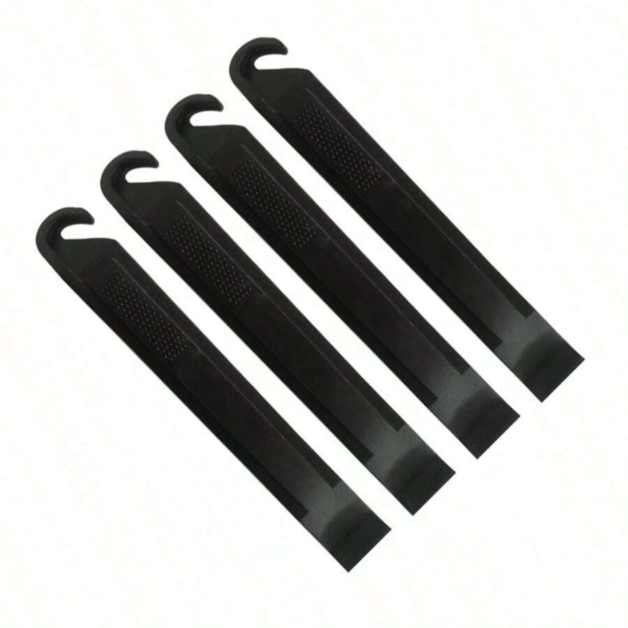 4pcs Bicycle Tire Levers, Mountain Bike Road Bike Tire Removal Tool, Portable Tire Repair Plastic Pry Bar - Multicolor - View 1