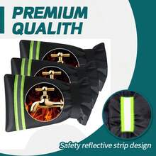 Faucet Anti-Freeze Cover, Home And Outdoor Winter Protection Cover, Thickened Insulation, Suitable For Household Use - Conventional - View 8