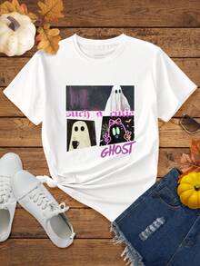 DIY Custom Women's Personalized T-Shirts,High-Resolution Photos:Lover/Friend/Family/Pet,Slogans,Name,Fun Letters ,Valentine,Birthday,Anniversary - White - View 3