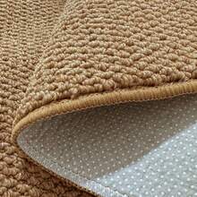 1pc Long Runner Rug, Brown Pineapple Pattern Material Hallway Carpet, Suitable For Entryway, Corridor, Bedroom Bedside And Other Spaces, Dense Fabric With Texture, Easy To Maintain Home Decor, Fits Modern, Japanese, Cream Style And Other Home Decor Styles - Camel - View 8