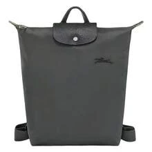 Longchamp Le Pliage Green Series Solid Color Ladies' Backpack 10284 919 P66 - Graphite 10284 919 P66 - View 7