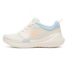 Skechers 女款輕量運動跑步鞋 VAPOR PLUS 綁帶式運動鞋 舒適透氣緩震休閒鞋 150224-NTMT - 自然色/多色 - 查看 5