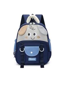 1PC Cute Cartoon Backpack, Casual Minimalist Elegant, Zipper Design, Adjustable Shoulder Straps, Suitable For School, Can Easily Hold Daily Essentials, Versatile Item, Suitable For Various Styles And Occasions. - Multicolor - View 16