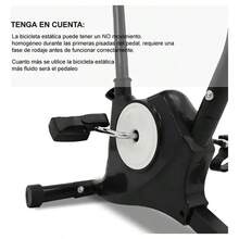 Bicicleta de Spinning Fija Magnética para Uso Doméstico con Controlador de Resistencia Ajustable y Asiento Cómodo para Ejercicio  y Eficiente - Actualización de La Versión Negra de La Bicicleta - Ver 6