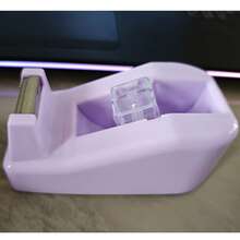 1/3/5pcs Cute Desktop Tape Dispenser, Non-Slip Base One-Hand Tape Dispenser, Macaron Color Aesthetic Tape Dispenser, Suitable For Home Office, School - Tape Dispenser - View 14