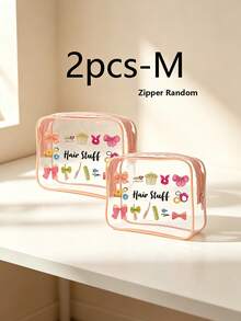 Tas Organizer Perjalanan PVC Berkualitas Tinggi Kapasitas Besar, Tas Pantai, Perlengkapan Perjalanan, Tas Liburan, Portabel, Ringan, Tahan Lama, Bergaya - MultiWarna - View 31