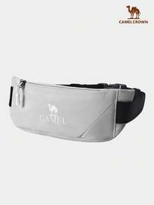 CAMEL CROWN Neutral Sports Waist Bag Running Special Mobile Phone Bag Marathon Morning Run Fitness Mobile Phone Bag - Light Grey - View 3