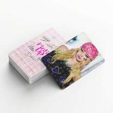 60pcs Heart-Shaped Holographic KATSEYE New Album PINKPOP Merchandise LOMO Photocards - A - View 10