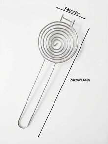 2pcs/4pcs Stainless Steel Egg Yolk Separator, Easily Separate Egg White And Yolk, Kitchen Gadget With Egg Separation And Filtration Function - Silver - View 6