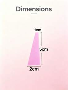100/50/20pcs Disposable Triangular Sponge Puff Makeup Sponge Cushion Dry And Wet Dual-Use Nail Sponge Block Does Not Absorb Powder Beauty Egg Makeup Tools - Multicolor - View 4