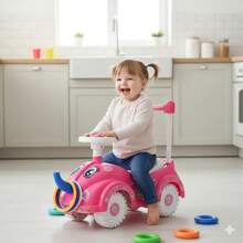 Kids Push Ride-Ons - Pink - View 1