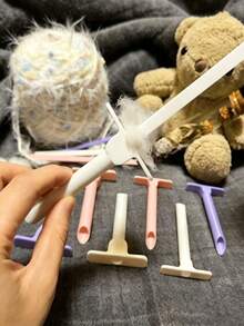 3D-Printed Doll Stuffing Tool Set - Ergonomic Handheld Filling Helper For Plush Toys, Fabric Crafts | Complete DIY Stuffing Kit For Stuffed Animal Making, Repair & Handmade Creations, A Stuffing Tool For Dolls, Specifically Designed - Multicolor - View 3