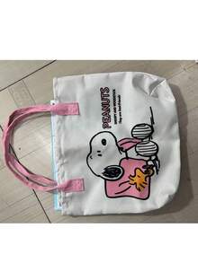 1pc Snoopy Print Tote Bag, Large Capacity Canvas Tote Bag, Suitable For Travel, Shopping And Daily Life, Ideal Gift For Birthday, Valentine's - Multicolor - View 12