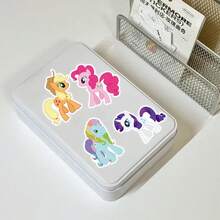50PCS Stickers Cute Pinkie Pie Rainbow Dash Decals DIY Laptop Water Bottle Luggage DIY Scrapbook Gift Favor - View 5