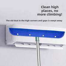 Magic Broom Replacement Cloth Cover, Broom Cloth, Household Dusting Replacement Cloth, Wiping Cloth Cover, Coral Fleece Cleaning Cloth, Absorbent Cleaning Rag, Dry And Wet Dual Use, Reusable Broom Mop Cloth, Suitable For Living Room, Bedroom, Kitchen, Glass, Floor And Other Home Cleaning, Home Cleaning Essential - Multicolor - View 5