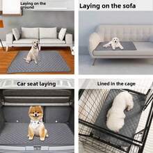 Reusable Dog Pee Pads For Dogs Waterproof PuppyPotty Training Pee Pad - Washable Dog Training Pads,Super Absorbent Washable Pee Pads For Dogs.ProtectsAgainst Urine Leakage Non-Slip Reusable Dog PottyTraining Mat - A - View 11