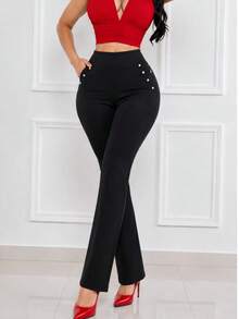 Women Leggings - Black - View 10
