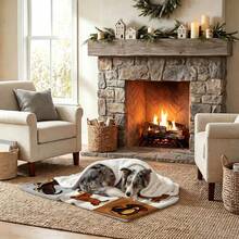 1PC Pet Blanket Featuring A Cute Dachshund Design; Ultra-Soft, Perfect For Everyday Use And As A Pet Bed For Pet Lovers - 70x100cm - View 4