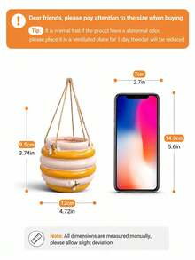1pc Bee Hive Kitchen Utensil Holder, Cute Bee Kitchen Organizer For Cooking Spoons, Spatulas And Cutlery, Countertop Storage Container, Kitchen Tool Holder, Farmhouse Kitchen Decor, Dining Table Organizer, Housewarming Gift For Home - Multicolor - View 12