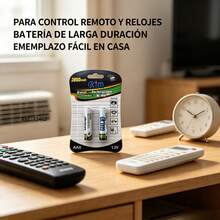 Reutilizables, ahorra dinero evitando pilas desechables - Blanco - Ver 2