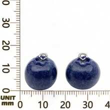 2/10pcs 3D Resin Fruit Charms Simulation Blueberry Apple Pear Mango Tomato Persimmon Pendant For DIY Bracelet Necklace Earring Jewelry Making Findings - Multicolor - View 19
