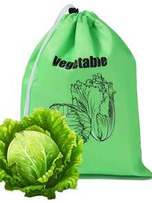 1/3 Banana Preservation Bag, Vegetable Preservation Bag, Anti-Ripening, Banana Preservation Bag, Lightweight And Portable, Also Suitable For Tomatoes And Lettuce, Washable, Kitchen Supplies, Kitchen Tools, Affordable - Multicolor - View 14