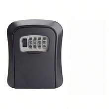 1PC Temporary Decoration Password Key Box Wall-Mounted Cat Eye Construction Site Anti-Theft Door Key Password Lock Box Engineering Style - Cabinet-style - View 6