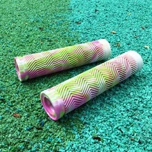 High-Quality Water Ripple Pattern Mountain Bike Handlebar Grips 135CM Soft Rubber Non-Slip Wear-Resistant Balance Bike Folding Bike Bicycle Handlebar Covers Outdoor Cycling Accessories - Multicolor - View 6