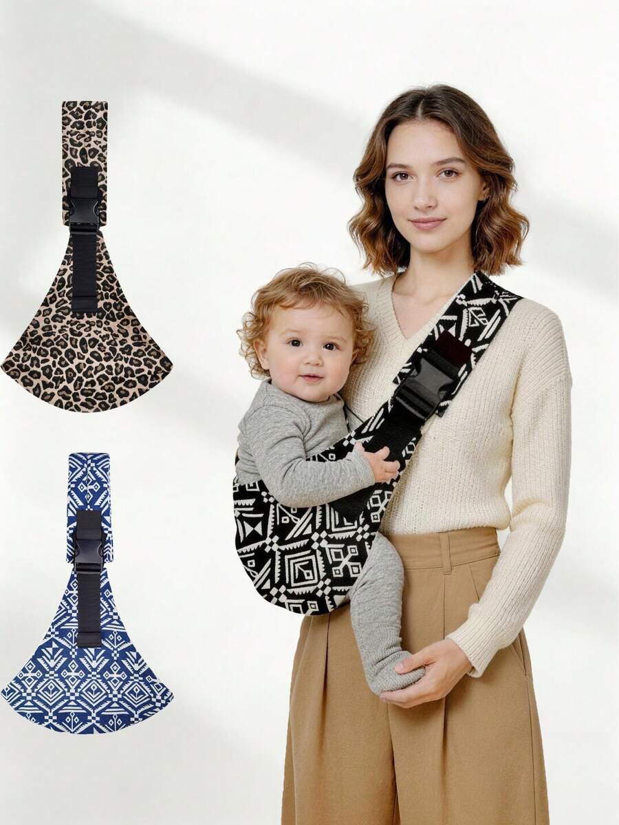 Infant One-Shoulder Carrier, Lightweight - Adjustable Multifunctional - Portable - Easy To Put On And Take Off Infant Hip Carrier, Ergonomic Multi-Position Baby Wrap Carrier, Suitable For All Seasons, Effortless Outings, Perfect Baby Shower Gift - Baby Shoulder Strap - View 1