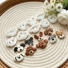 9Pcs Assorted Puppy Dog Head Polymer Clay Cutters Set Various Dog Breeds Face Clay Molds DIY Handmade Earring Pendant Jewelry Craft Supplies - 9pcs - View 5