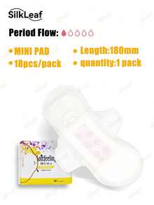 Pembalut Wanita Ukuran Mini 180mm~420mm, Cocok untuk Penggunaan Siang dan Malam, Dengan Sayap, Tersedia 5 Ukuran, Bernapas dan Lembut, Perlindungan Anti Bocor Tahan Lama, Kering dan Bernapas, Cocok untuk Masa Menstruasi Wanita, Penggunaan Sehari-hari saat Bekerja dan Bepergian - Pembalut wanita (satu set untuk sekali pakai) - View 14