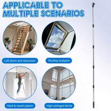 1.86m Skylight Opening Pole For Velux GGL/GGU Windows, Adjustable Multi-Section Operating Pole For Home Daily Use - 1.86M - View 7