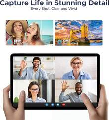 Qetupa Z17 10.1-Inch Android 15 Tablet, Octa-Core 1.8GHz, 4GB RAM 64GB/128GB ROM, 1280*800 HD IPS Touchscreen, BT5.2, WiFi5, GPS, 5MP Front 13MP Rear Camera, 6000mAh Battery, No SIM Card Support (No Adapter) - Orange - View 5