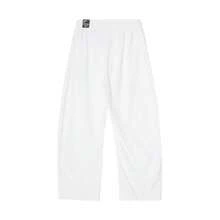 Adidas Women's Loose Sports Training Casual Long Pants, Classic Style For Spring And Autumn, JW1760 - White - View 2